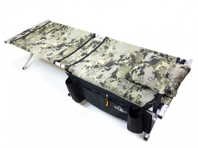 Раскладушка алюминиевая INTENT PLUS 190х65х40 в Новосибирске