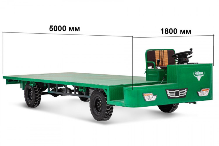 Грузовая электрическая тележка Rutrike БАЗА в Новосибирске