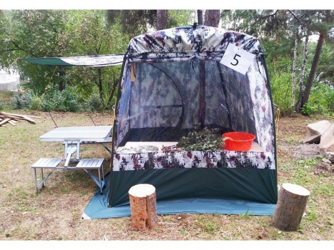 Мобильная баня ТЕРМА-4 в Новосибирске