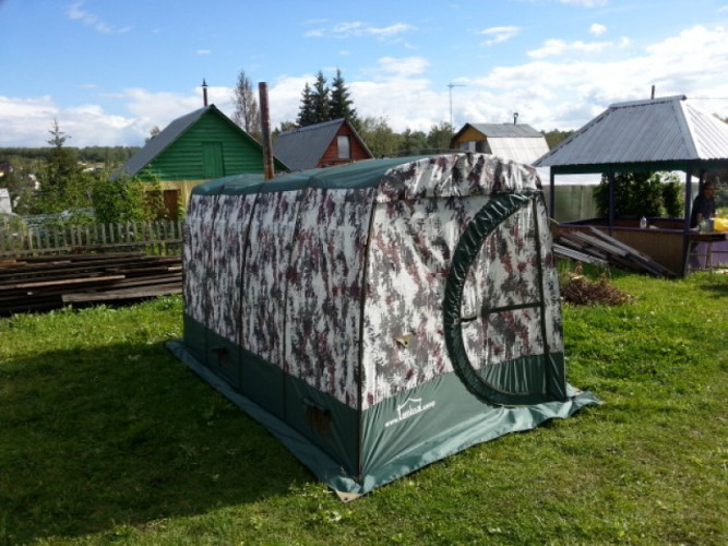 Мобильная баня ТЕРМА-4 в Новосибирске