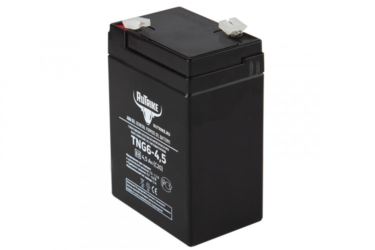 Тяговый гелевый аккумулятор RuTrike TNG 6-4,5 (6V4,5A/H C20) в Новосибирске