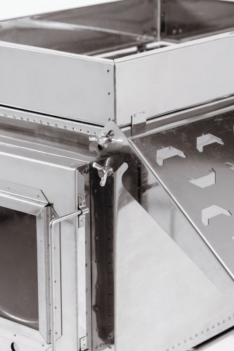 Печь-камин Инвент ПРО Большая в Новосибирске