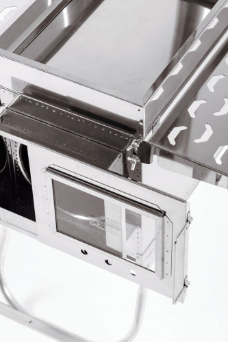 Печь-камин Инвент ПРО Средняя в Новосибирске