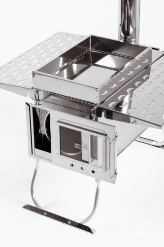 Печь-камин Инвент ПРО Средняя в Новосибирске