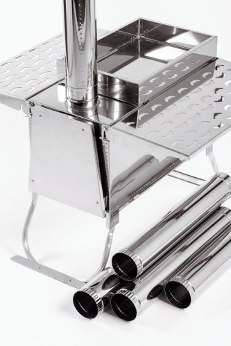 Печь-камин Инвент ПРО Малая в Новосибирске