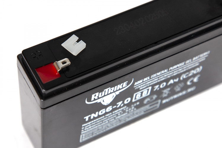 Тяговый гелевый аккумулятор RuTrike TNG 6-7.0 (6V7.0 A/H C20) в Новосибирске