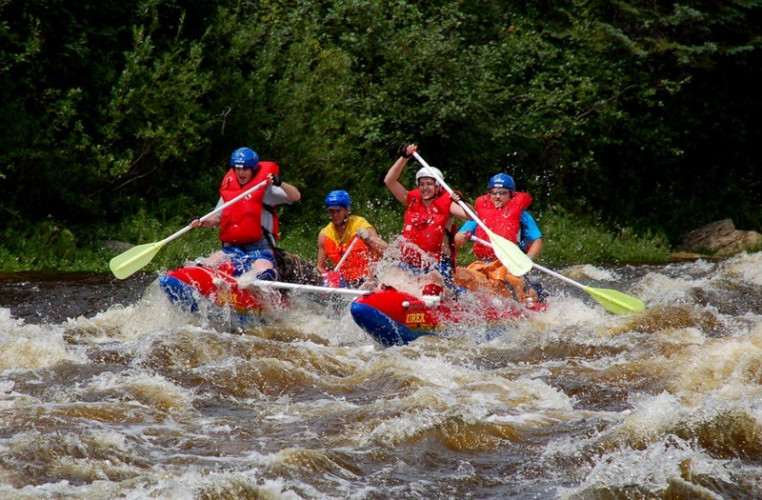 Катамаран надувной 4х-местный UREX Спорт-4У в Новосибирске