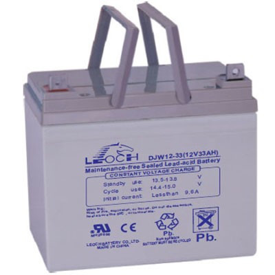 Аккумулятор Leoch DJW1233 AMG (12 В, 33 Ач) в Новосибирске
