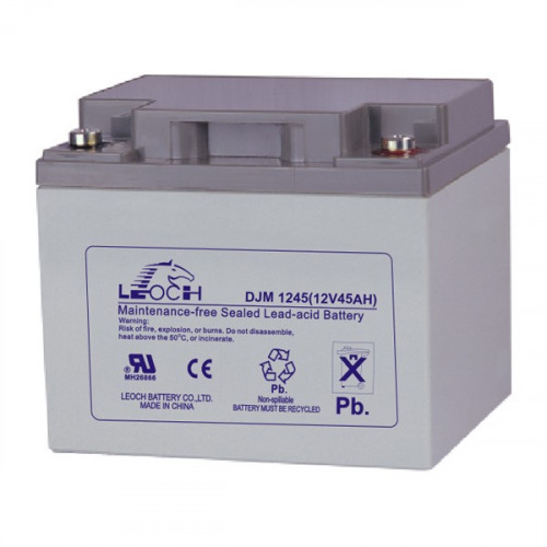 Аккумулятор Leoch DJM1245 AMG (12 В, 45 Ач) в Новосибирске