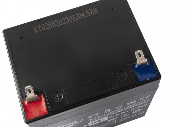 Тяговый гелевый аккумулятор RuTrike 6-GFM-4.5 (12V4.5A/H C20) в Новосибирске