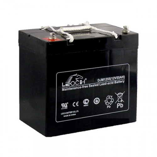 Аккумулятор Leoch DJM1255 AMG (12 В, 55 Ач) в Новосибирске