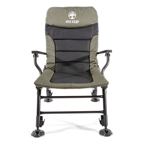 Кресло карповое Кедр с подлокотниками в Новосибирске