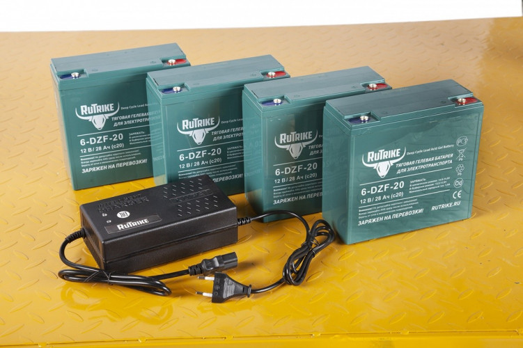 Грузовая электрическая тележка RuTrike Плита 1500 в Новосибирске