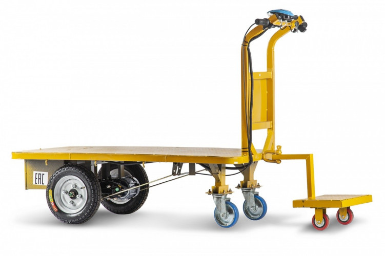 Грузовая электрическая тележка RuTrike Плита 1500 в Новосибирске