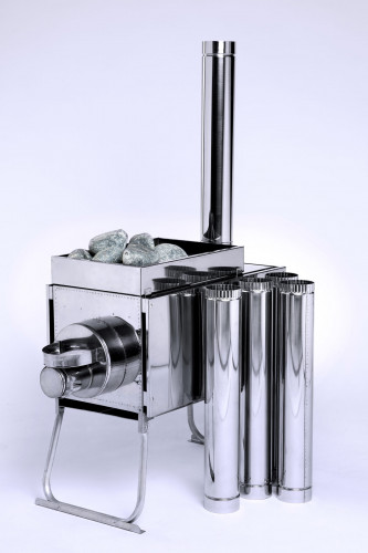 Печь Инвент Экономка средняя со стац. экранами в сумке в Новосибирске