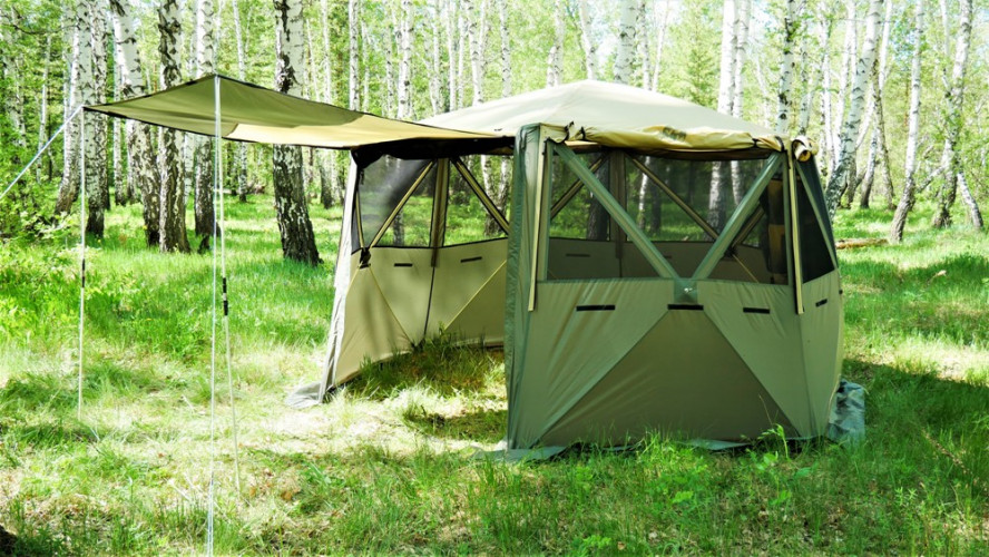 Шатер-тент SibTravel Комфорт в Новосибирске