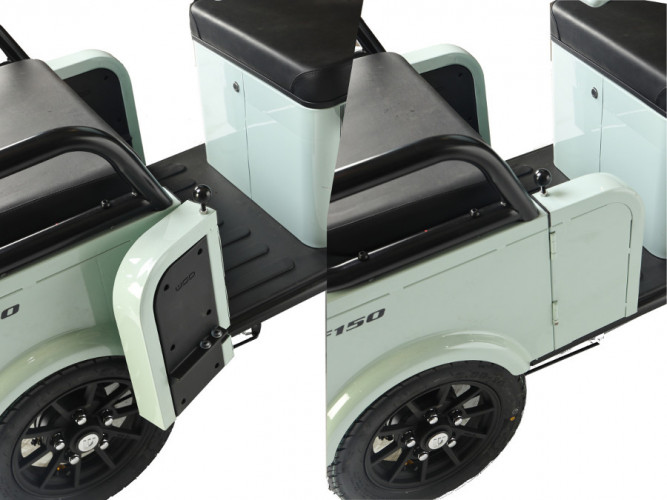 Пассажирский электротрицикл Wanshida LC-F150 в Новосибирске