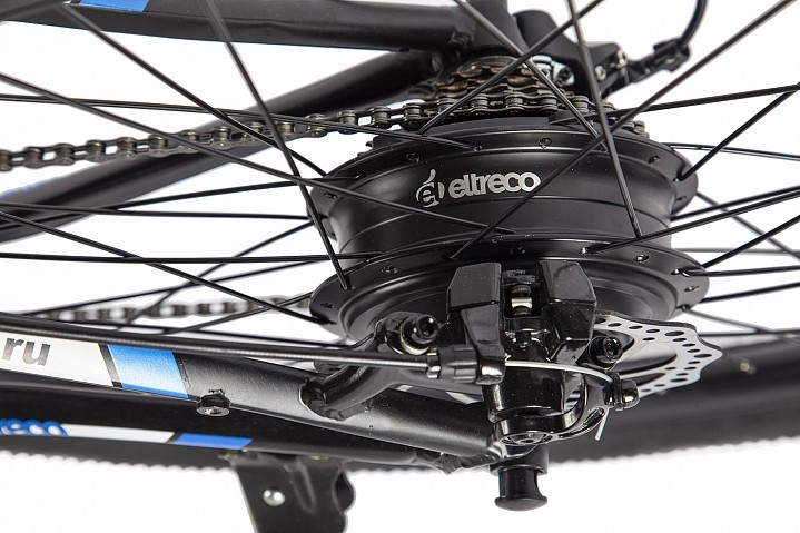 Мотор-колесо Eltreco 48V 1000W LCD 26" АКБ 48V 10А/ч в Новосибирске