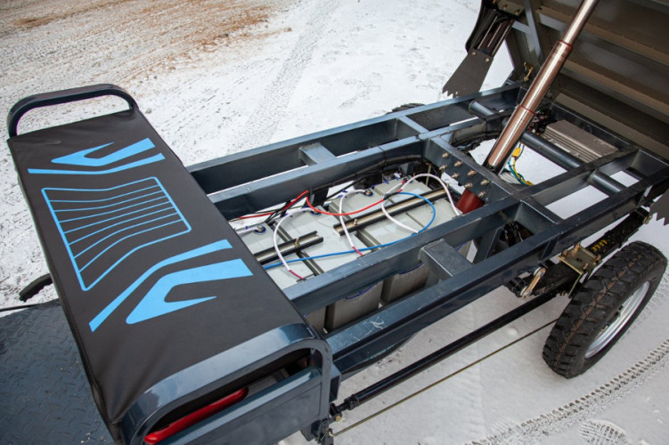 Грузовая электрическая тележка Rutrike Титан 2000 Гидравлика в Новосибирске