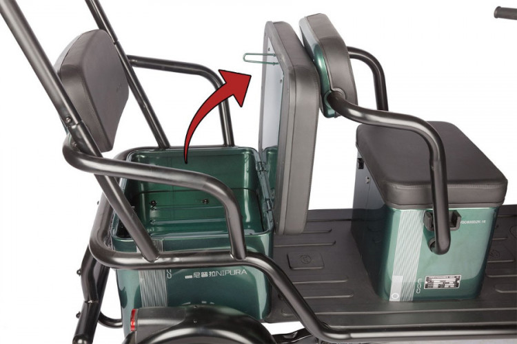 Пассажирский электротрицикл Wanshida NIPLA 500 в Новосибирске