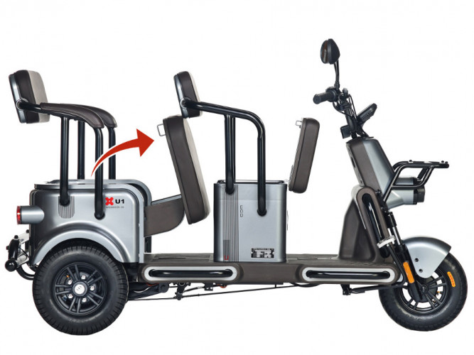 Пассажирский электротрицикл Wanshida U1-X в Новосибирске