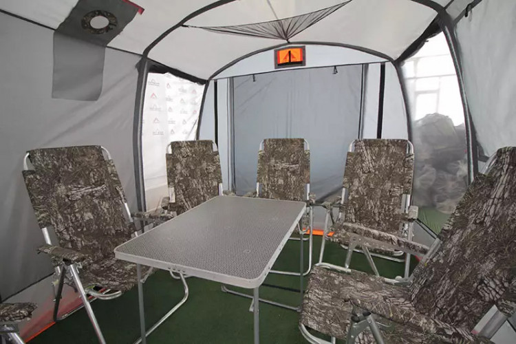 Шатер - Мобильная баня-палатка Морж Shelter XL в Новосибирске