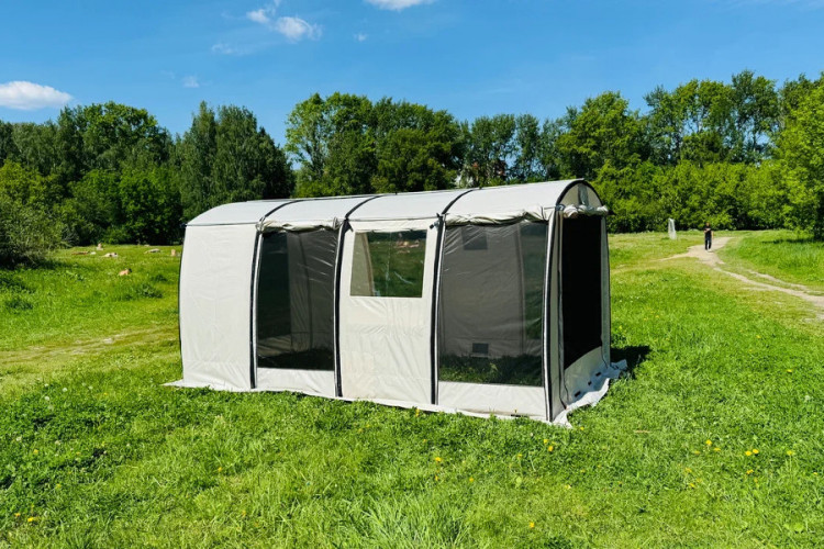 Шатер - Мобильная баня-палатка Морж Shelter XL в Новосибирске