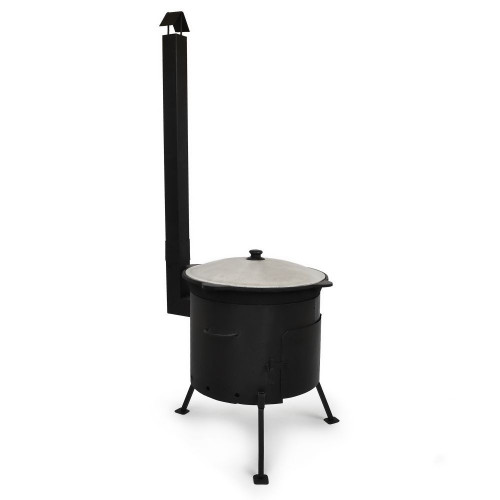 Печь с трубой под казан 12 литров, 360 мм в Новосибирске