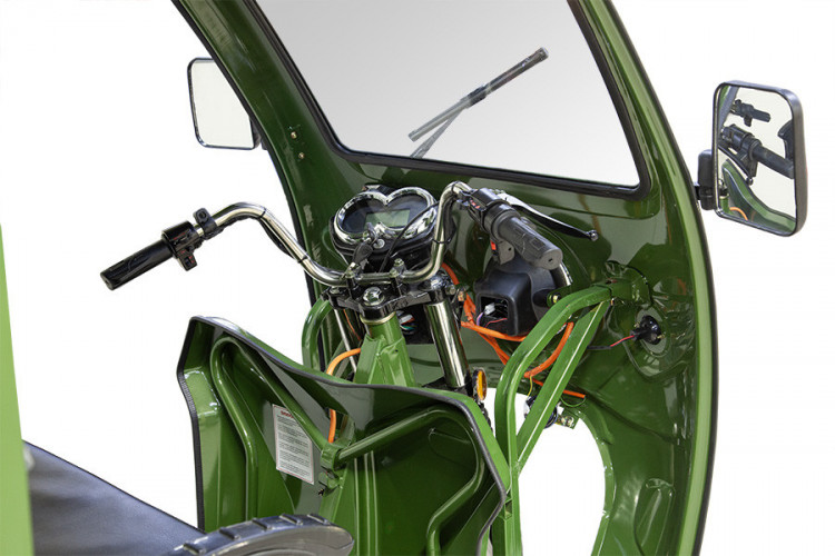 Грузовой электротрицикл Rutrike D4 NEXT КАБИНА 1800 72V1500W в Новосибирске