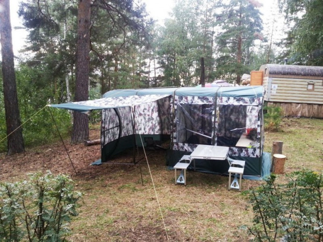 Мобильная баня ТЕРМА-4 Трансформер в Новосибирске