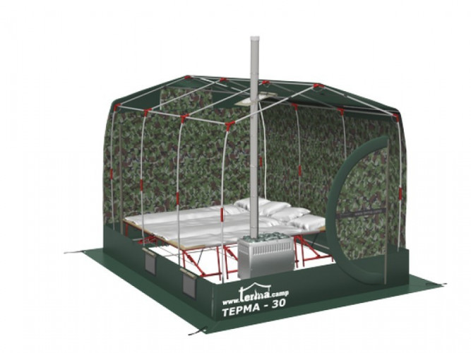 Мобильная баня ТЕРМА-30 в Новосибирске