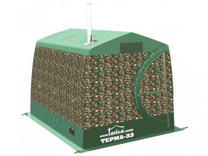 Зимняя палатка Терма-33 в Новосибирске