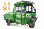 Электротрицикл Rutrike КАРГО Кабина обогрев 1500 грузовой в Новосибирске