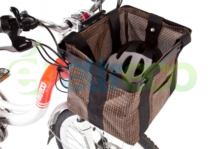 Сумка с крепежом на руле T-ONE T-HB24P (корзина) в Новосибирске