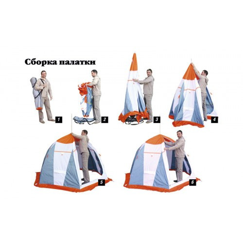 Палатка для рыбалки Нельма-3 Люкс в Новосибирске