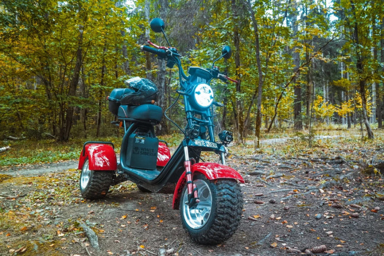 Электроскутер White Siberia IKRA 5000W в Новосибирске