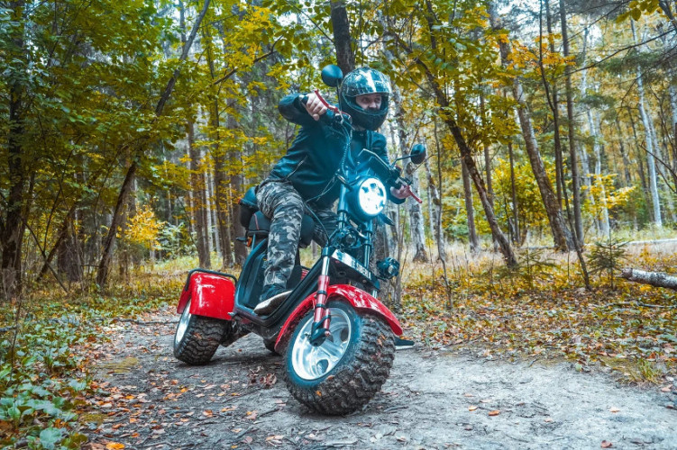 Электроскутер White Siberia IKRA 5000W в Новосибирске