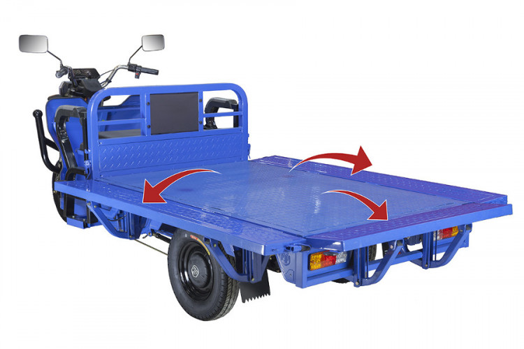 Грузовой электрический трицикл Rutrike Габарит 1700 в Новосибирске