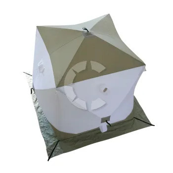 Палатка зимняя куб СЛЕДОПЫТ Premium 1.8x1.8 в Новосибирске