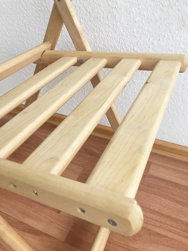 Стул складной деревянный в Новосибирске