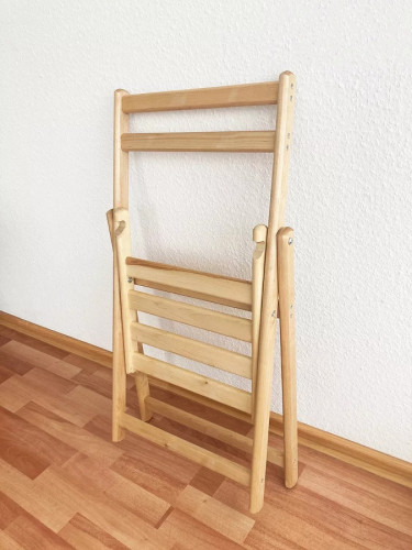 Стул складной деревянный в Новосибирске