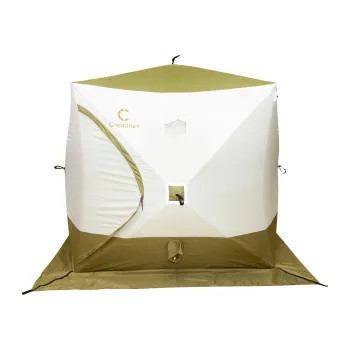 Палатка зимняя куб СЛЕДОПЫТ Premium 2.1x2.1 в Новосибирске