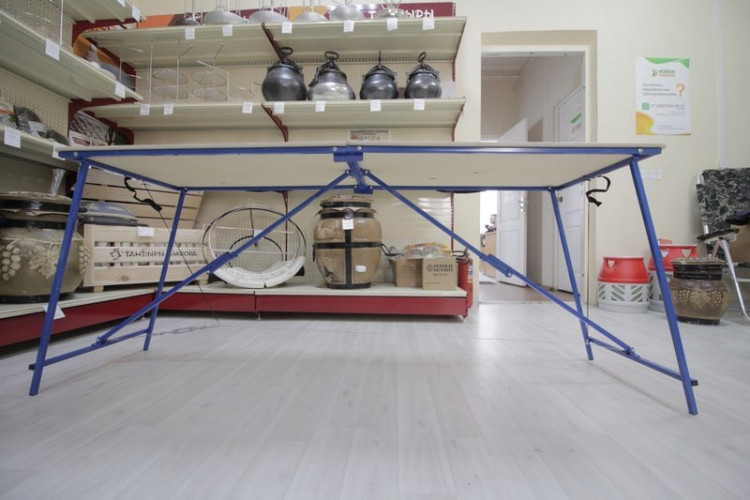 Полок складной Intent ПС-700 для мобильной бани в Новосибирске