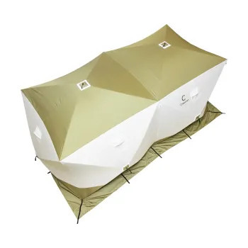 Палатка зимняя куб СЛЕДОПЫТ Premium Дубль в Новосибирске