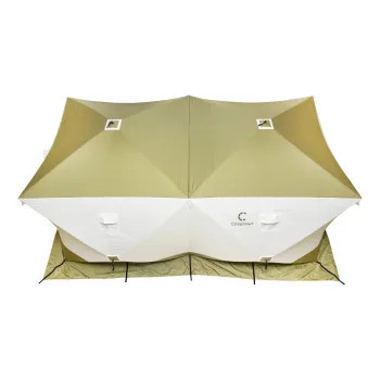 Палатка зимняя куб СЛЕДОПЫТ Premium Дубль в Новосибирске