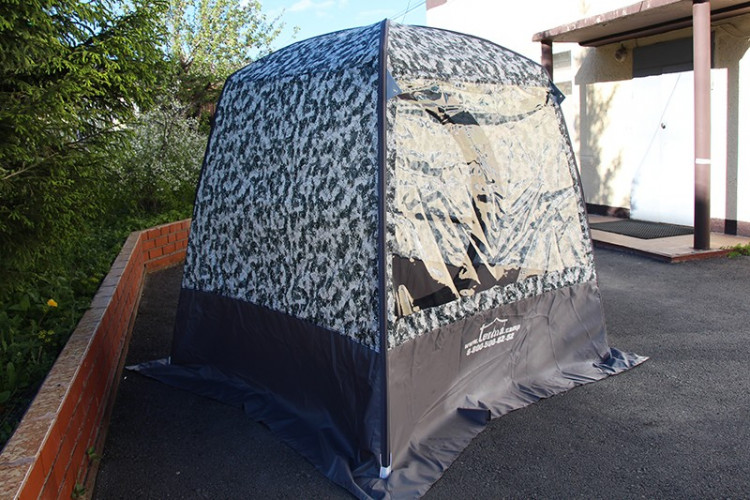 Мобильная баня ТЕРМА-10 с 1 окном (походная) в Новосибирске