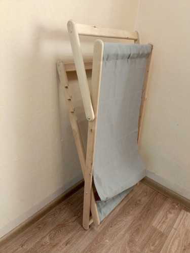 Кресло-шезлонг деревянное складное в Новосибирске