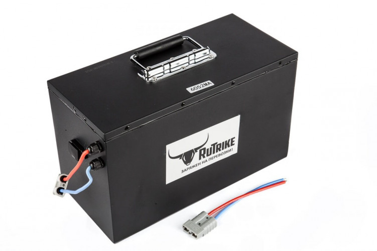Литиевый тяговый аккумулятор RuTrike 60V52A/H Li(MnCoNi)O2 в Новосибирске