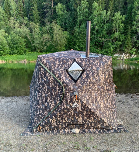 Палатка-Баня МОРЖ КУБ в Новосибирске