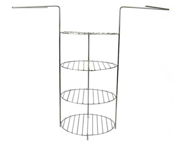 Этажерка 4-х ярусная средняя в Новосибирске